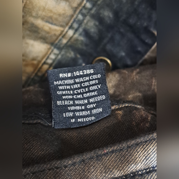 8ighth Dstrkt Collared Embroidered Long Sleeve Denim Kids Jacket Sz 9-10 - Picture 8 of 12